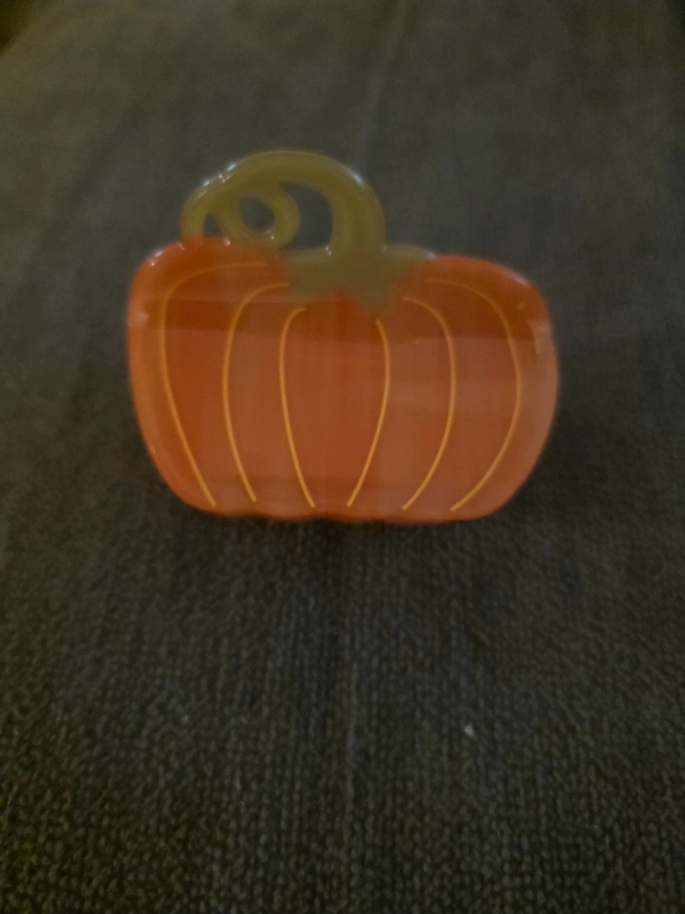 Pumpkin Claw Clip